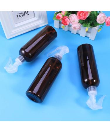 Beaupretty 3-Pack Amber Plastic Spray Bottles | Refillable Essential Oil & Cleaning Containers - Buy Online on GoSupps.com