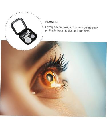 Solustrative Contact Lens Container & Travel Case | Tweezers & Applicator Tool | Stylish & Compact Eyewear Accessories | Ideal for International Shipping - Buy Online on GoSupps.com