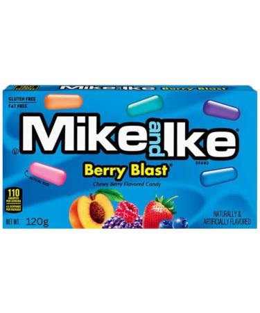 Buy Mike and Ike Trio - 2x141g + 1x120g American Kaubonbons - Berry Blast Original Fruits + Sour - 10 Flavors - Heartforcards Shipping Protection - International Shipping Available - Buy Online on GoSupps.com