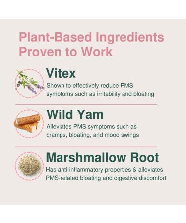 Period SOS - Wild Yam Cream for PMS Relief | 1 Month Supply - Bloating & Period Pain Relief | Hormone Balance for Women - Buy Online on GoSupps.com