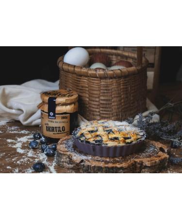  Quinta de Jugais Blueberry Jam - 280g Jar - Sweet and Traditional Taste - Ideal for Desserts and Breakfasts - Gourmet Product of Portuguese Origin - Buy Online on GoSupps.com