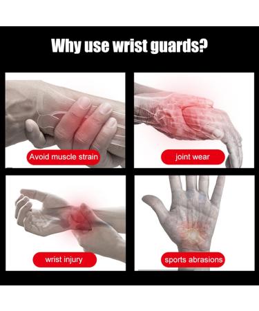 KeuLEn Elastic Wrist Hand Brace for Men & Women - Gym Sports Support Pain Relief & Protection for Sprains Carpal Tunnel Tendonitis - 1 Pair (Blue - Buy Online on GoSupps.com
