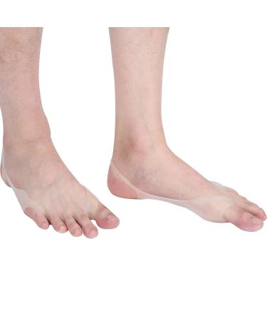 Silicone Toe Separator 1 Pair Big Toe Spacers Gel Spreader Correct Crooked Toes Bunion Corrector and Bunion Relief Big Toe Alignment Corrector and Spacer