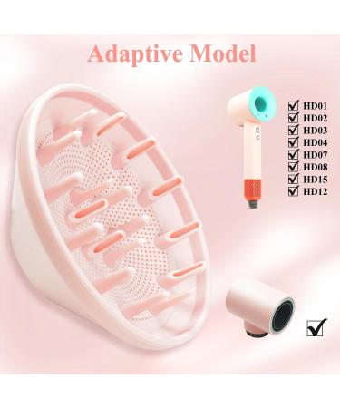 YTCHYYSK Pink Diffuser Attachment for Dyson Supersonic HD01/HD02/HD03/HD04/HD08 - Perfect for Wavly Curly Hair - Buy Online on GoSupps.com