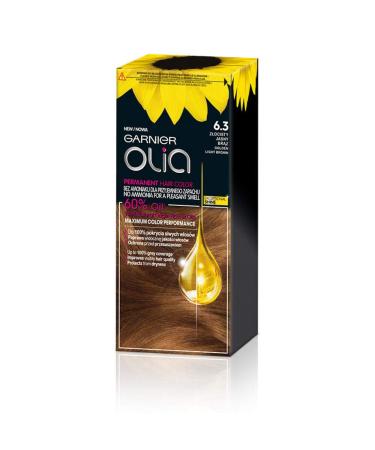 Garnier Olia Hair Dye 6.3 Golden Light Blonde 1 Piece