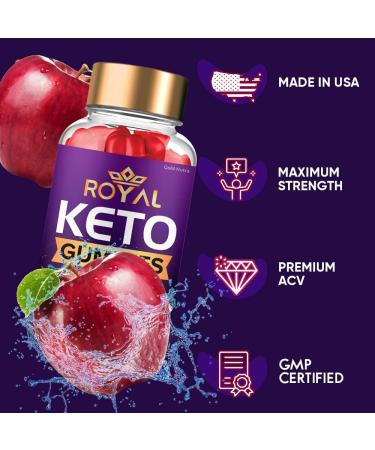 Royal Keto Gummies - Advanced Weight Management with ACV - 1 Bottle - Buy Online on GoSupps.com