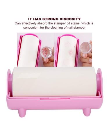 Nail Stamper Oil-Absorbing Paper | Eco-Friendly Light Removal Tool for Manicure | Pink - Perfect for Home & Salon Use - Buy Online on GoSupps.com