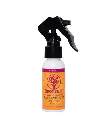 Jessicurl Aquavescent Hair Spray Island Fantasy 2 Fl oz. All Day Hold and Humidity Protection Hair Setting Spray for Curly Hair Alcohol Free Anti-Frizz Island Fantasy 2 Fl Oz (Pack of 1)