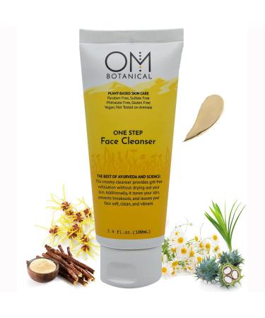 Organic Anti-aging Starter Kit with One Step Face Cleanser Young and Bright face Cream w/Peptides and Wrinkle Repair Eye Cream with Vitamin C and Peptides - Buy Online on GoSupps.com