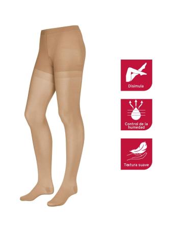 Buy BSN Medical Jobst Opaque Compression Hose - Closed Toe Waist High Large 20-30 mmHg Natural - International Shipping Available - Buy Online on GoSupps.com