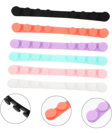 FOMIYES 12-Pack Adjustable Black Ear Hooks - Anti-Leak Mask Extensions for Kids | Soft Ear Protection - Buy Online on GoSupps.com