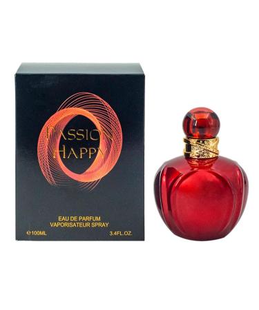 Passion Happy Women Perfume 100ml / 3.4 fl.oz. Eau De Parfum Vaporisateur Spray Rosewood Plum Oil From France !