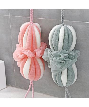 Milisten Body Scrub Loofah Sponge Set - 3Pcs Fluffy Bath Sponge for Essential Skin Care - Bulk Mesh Shower Pouf for Ultimate Relaxation - Buy Online on GoSupps.com