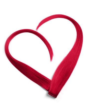 Premium 100% Indian Remy Real Hair Clip-In Extensions Set | 7 Pieces 45cm No. Red - High-Quality Hair Extensions for Effortless Style - Buy Online on GoSupps.com