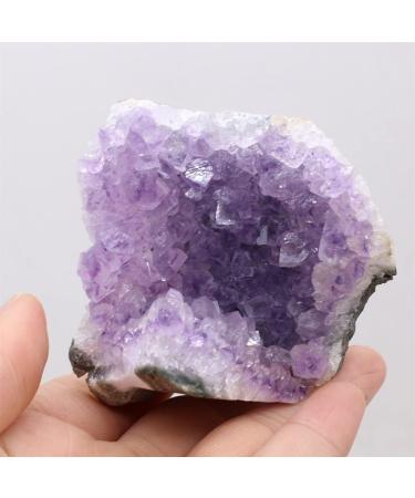 200-300g Natural Geode Amethyst Cluster Quartz Specimen Irregular 1pc Beautiful Crystal Stone Mineral Specimen 50-80mm-200g-300g Amethyst - Buy Online on GoSupps.com