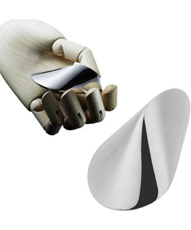 Verdant Touch Stress Reduction Massage Balls - Stainless Steel Hand Exercise Tool for Health & Relaxation | Geometrically Curved 180g - Buy Online on GoSupps.com