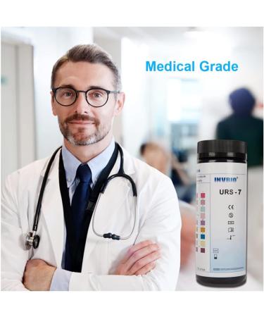 INVBIO 7 Parameter Urine Test Strips - 100 Count - Buy Online on GoSupps.com