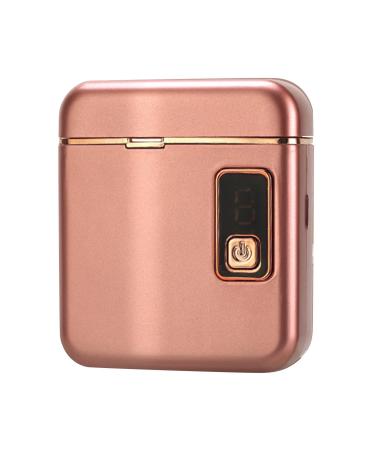 Electric Nail Clippers 3 Modes Adjustable Electric Manicure Pedicure Tool for Seniors - Safety Fingernail Trimmer & Cutter Lighted Quiet Nail Scissors with Storage for Home Use Rose Gold