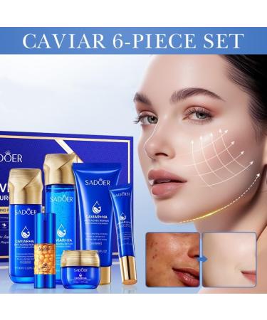 Caviar Skincare Set - Hydrating & Moisturizing Skincare Kit | Shop Internationally for Radiant Skin - Buy Online on GoSupps.com