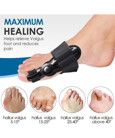 Bunion Corrector Splint - Adjustable Pain Relief & Protection for Women and Men - Buy Online on GoSupps.com