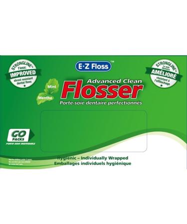 EZ Floss Mint -240 Mint Flavoured Dental Floss Picks with Strongline Floss - Individually Wrapped Flossers. - Buy Online on GoSupps.com