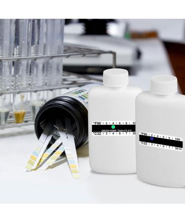 12-Piece Urine Test Kit with Empty Bottles, Temperature Test Strip, Portable Travel Bottle & Thermometer Strip - Classic Style - Buy Online on GoSupps.com