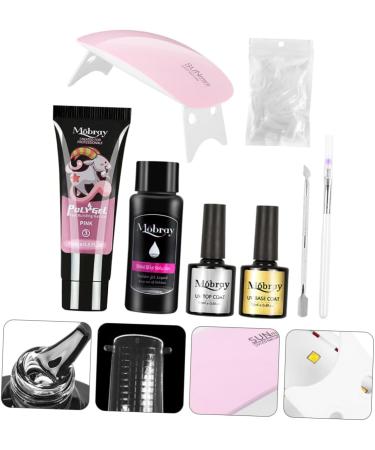 POPETPOP 1Set manicure tools set nail polish kit gel for nails fingernail kit nail extension kit nail kits nail art kit nail molding gel nail polish gel nail art gel nail gel abs lengthen - Buy Online on GoSupps.com