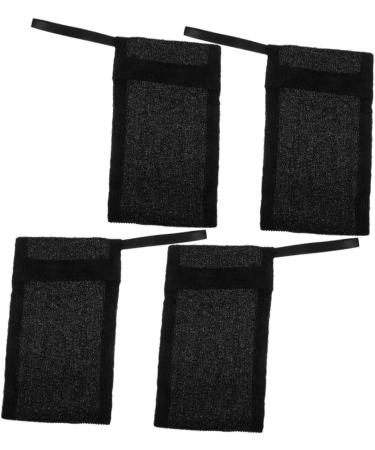 Didiseaon 12 Pcs Soap Foaming Mesh Bag Bar Soap Bag Soap Sack Saver Pouch Soap Sock Soapdish Nylon Fiber Black - Buy Online on GoSupps.com