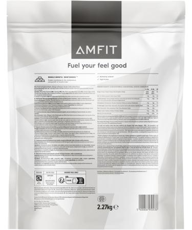 Amfit Nutrition Whey Protein Powder Strawberry Milkshake Flavour 1 kg - 33 Servings - Buy Online on GoSupps.com