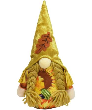 Thanksgiving Gnome | Soft Faceless Doll with Sunflower - Sunflower Doll Decoration for Luck Fall Harvest Celebration Festival Thanksgiving Day Kot-au - Buy Online on GoSupps.com
