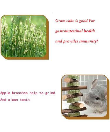 Bunny Chew Toy: Apple Wood Stick for Dental Health - 2 Pieces - Buy Online on GoSupps.com