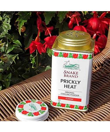 SNAKE BRAND Prickly Heat Cooling Body Powder 140g (Classic Pack of 3) Classic 140 g (Pack of 1) - Buy Online on GoSupps.com