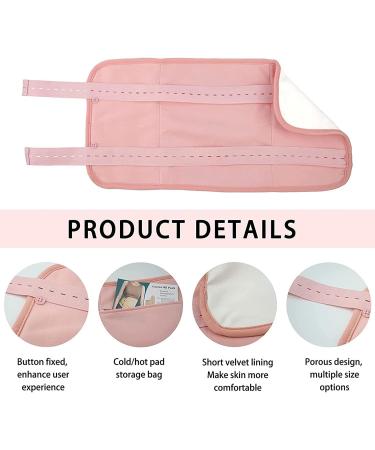 Castor Oil Pack Wrap Kit Organic Castor Oil Packs for Abdomen and Neck Elastic Band Liver Detox for Aiding Sleep Promoting Circulation Digestion Reducing Inflammation (Khaki) - Buy Online on GoSupps.com