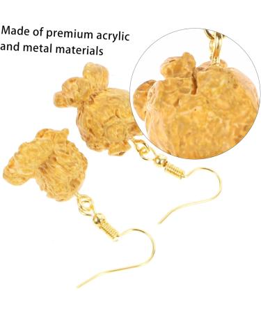 CALLARON 3pcs Girl Ear Hook Personality 5X1cmx3pcs Yellowx3pcs - Buy Online on GoSupps.com