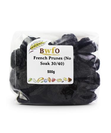 Prunes (No Soak 30/40) French 500g (BWFO) Small - Buy Online on GoSupps.com