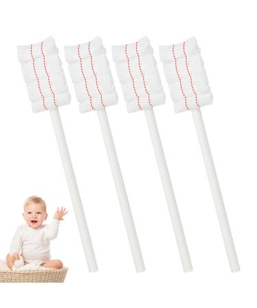 Tongue cleaner for newborns 30 toothbrush for newborns clean mouth |Mouth cleaning device for newborns for little girls and toddlers to remove milk fleec on the Woteg