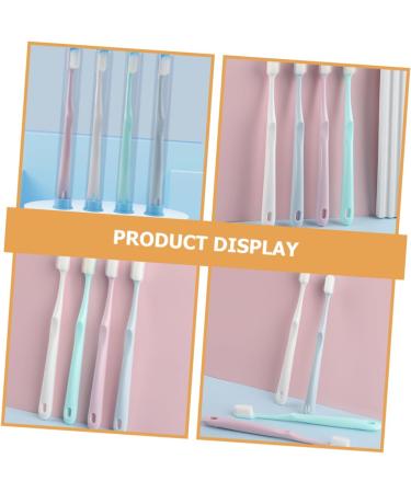 Beavorty 4-Piece Nano Toothbrush Set | Portable Travel & Home Toothbrushes for Women | Effective Tooth Cleaning - Buy Online on GoSupps.com