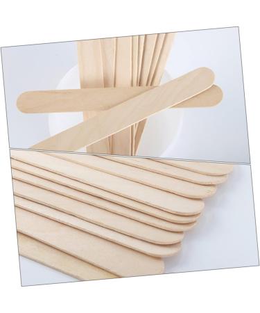 CABILOCK 400 STK Waxed Wooden Applicator Sticks - Portable Wax Tools for Hair Removal & Makeup - Ideal for Waxing Booths - Buy Online on GoSupps.com