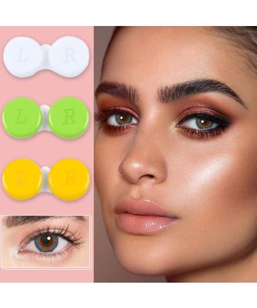 10 Pack Leak-proof Contact Lens Cases | Travel-Friendly Lens Case Set for Home & On-the-Go - Buy Online on GoSupps.com