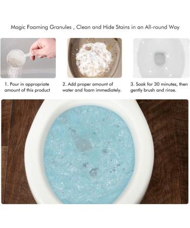 MarryLee Plumbing Agent Quick Foaming Toilet Sink Cleaner Magic Bubble Quality 1 Bottle 100g (Multicolor) - Buy Online on GoSupps.com