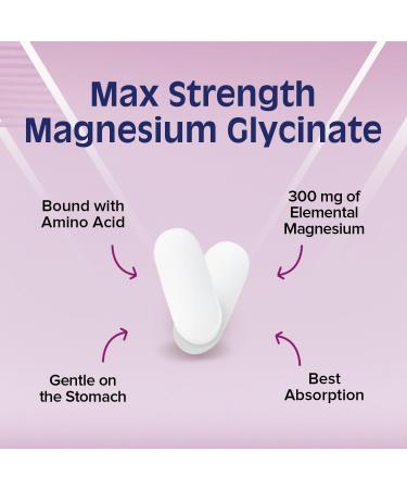 REMEDIATE Magnesium Glycinate 300mg - Max Strength Muscle & Nerve Health - Non-GMO, Gluten-Free - 90 Tabs - Buy Online on GoSupps.com