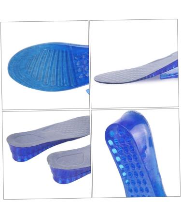 NOLITOY Height Increasing Insoles - Silicone Heel Inserts for Boosted Comfort & Support | Detachable Cushion Lifting Pads for Sports Shoes - Buy Online on GoSupps.com