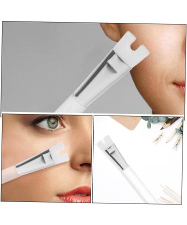 PLAFOPE 4pcs Nose Shadow Highlighter Brush Do Not Eat Powder Nose Shadow Brush Miss White Aluminum Tube - Buy Online on GoSupps.com