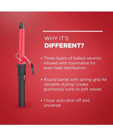 FHI Heat Platform Tourmaline Ceramic Professional Curling Iron -Inch | Buy Internationally - Best Quality and Performance - Buy Online on GoSupps.com