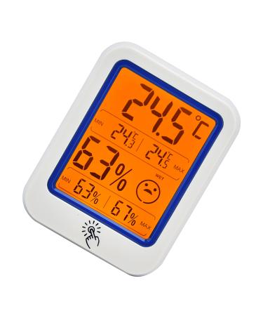 Huaosn Electronic LCD wall thermometer hygrometer digital temperature and air humidity meter for household and industry