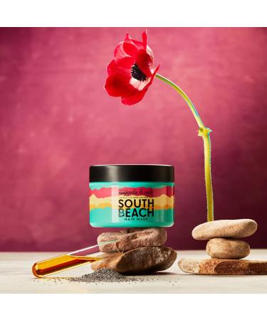Nuggela & Sul South Beach Mask | Vegan Nutritious & Biodegradable | 250 ml | Tropical Fragrance for Healthy Hair - Buy Online on GoSupps.com