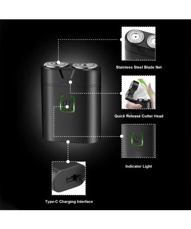 KEMEI Electric Razor for Men Wet & Dry Painless Men's Razors for Shaving Electric Cordless Rotary Razors Electric Shavers Waterproof IPX7 USB Rechargeable for Travel Or Home Use - Buy Online on GoSupps.com