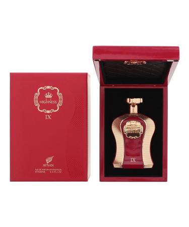 Afnan Perfumes Afnan Highness Ix Maroon Eau De Parfum Spray 3.4 Oz