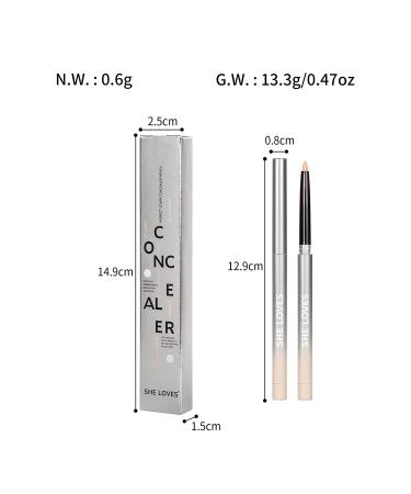 Kusslippe Concealer Pencil #2 - Full Coverage Waterproof Stick for Eyes & Face - Buy Online on GoSupps.com