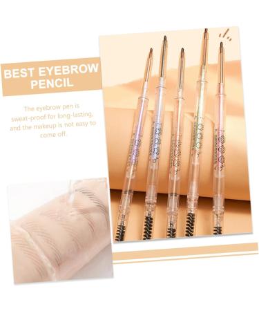 Beavorty 5pcs Eyebrow Pencil Mint Brow Pencils Eyebrow Makeup Tools Refill Miss Highlighter Double Head Fashion Design - Buy Online on GoSupps.com